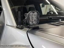 Stage Series 2in LED Ditch Light Kit for 2017-2020 Ford Raptor, Pro Yellow Combo Diode Dynamics