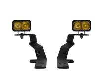 Stage Series 2in LED Ditch Light Kit for 2017-2020 Ford Raptor, Pro Yellow Combo Diode Dynamics