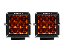 LED Light Pods D-XL Amber PRO Pair Surface Mount Brackets and Hardware Vibration Dampeners Wire Harness &amp;amp; Switch Rigid Industries