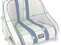 Hydro Lite Retro Boat Seat PRP Seats