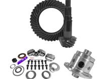 11.25 inch Dana 80 4.30 Rear Ring and Pinion Install Kit 35 Spline Positraction 4.125 inch BRG Yukon Gear &amp;amp; Axle