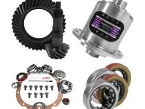 8.8 inch Ford 3.27 Rear Ring and Pinion Install Kit 28 Spline Positraction 2.25 inch Axle Bearings Yukon Gear &amp;amp; Axle