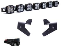 7XL Pro Linkable LED Light Bar Roof Mount Kit for Can-Am Maverick R 2024-2025 (Light Pattern Multi-Pattern, Clear) Baja Designs