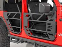 Tubular Doors Front and Rear Jeep Gladiator JT/Wrangler JL 4WD (18-26) Rough Country