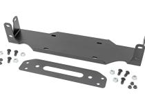 Winch Mounting Plate Modular Steel OE Bumper Jeep Gladiator JT/Wrangler JL (18-26) Rough Country