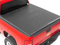 Soft Tri-Fold Bed Cover 6 Foot 7 Inch Bed Silverado/Sierra 1500/2500HD/3500HD (07-14) Rough Country