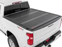 Hard Low Profile Bed Cover 5 Foot 9 Inch Bed Rail Caps Silverado/Sierra 1500/2500HD/3500HD (14-19 &amp;amp; Classic) Rough Country