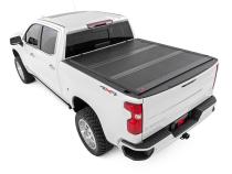 Hard Low Profile Bed Cover 5 Foot 9 Inch Bed Rail Caps Silverado/Sierra 1500/2500HD/3500HD (14-19 &amp;amp; Classic) Rough Country