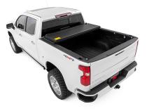 Hard Low Profile Bed Cover 5 Foot 9 Inch Bed Rail Caps Silverado/Sierra 1500/2500HD/3500HD (14-19 &amp;amp; Classic) Rough Country