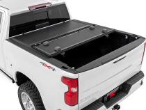 Hard Low Profile Bed Cover 6 Foot 7 Inch Bed Rail Cap Silverado/Sierra 1500/2500HD/3500HD (14-19 &amp;amp; Classic) Rough Country
