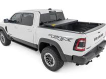 Hard Low Profile Bed Cover 5 Foot 7 Inch Bed No Rambox Ram 1500 (19-26)/1500 TRX (21-24) Rough Country