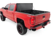 Hard Tri-Fold Flip Up Bed Cover 5 Foot 9 Inch Bed Silverado/Sierra 1500 (14-18 &amp;amp; Classic) Rough Country