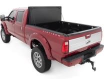 Hard Tri-Fold Flip Up Bed Cover 6 Foot 10 Inch Bed Ford F-250/F-350 Super Duty (99-16) Rough Country