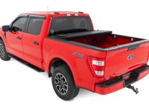 Hard Tri-Fold Flip Up Bed Cover 5 Foot 7 Inch Bed Ford F-150 2WD/4WD (2015-2020) Rough Country
