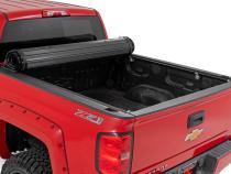 Hard Roll Up Bed Cover 5 Foot 9 Inch Bed Silverado/Sierra 1500 (14-18 &amp;amp; Classic) Rough Country