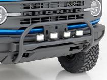 Nudge Bar 3.5 Inch Round Led (x4) Ford Bronco 4WD (2021-2025) Rough Country