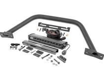 Safari Bar 12 Inch LED Light Bar Black Single Row OE Modular Steel Ford Bronco (21-25) Rough Country