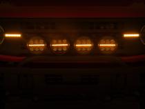 Light Bar Mount 6.5 Inch Round LED (Quad) OE Modular Steel Ford Bronco (21-25) Rough Country