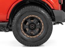 SRL2 Adjustable Aluminum Step 4-Door Ford Bronco 4WD (2021-2025) Rough Country