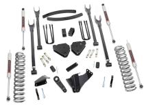6 Inch Lift Kit Diesel 4 Link M1 Add-A-Leaf Ford F-250/F-350 Super Duty (05-07) Rough Country