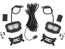 5 Inch Light Pods White/Amber DRL Flood Pair Rough Country