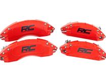 Caliper Covers Front and Rear Red Ford F-150 2WD/4WD (2021-2026) Rough Country