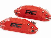 Caliper Covers Front and Rear Red Toyota Tundra 2WD/4WD (2022-2026) Rough Country