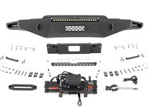 Hybrid Front Bumper 12000S Black LED Toyota Tundra 2WD/4WD (2022-2026) Rough Country