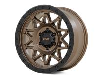 78 Series Wheel Simulated Beadlock Bronze/Black 18x9 5x5 0mm Rough Country