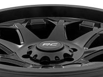 80 Series Wheel One-Piece Semi Gloss Black 20x9 6x135 0mm Rough Country