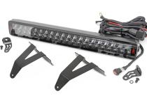 LED Light Kit Bumper Mount 20 Inch Spectrum Dual Row Ram 1500 (19-24) Rough Country