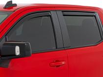 Side Window Deflectors In Channel Rain Guard Silverado/Sierra 1500/2500HD/3500HD (19-26) Rough Country