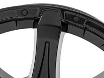 81 Series Wheel One-Piece Semi Gloss Black 20x9 5x150 +18mm Rough Country
