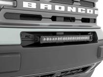 LED Light Kit Bumper Mount 20 Inch Spectrum Single Row Ford Bronco Sport (21-26) Rough Country