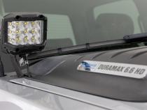 LED Light Kit Ditch 2 Inch Spectrum Pair Spot Chevy 1500 &amp;amp; Silverado/Sierra 2500HD/3500HD (07-14) Rough Country