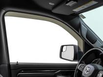 Side Window Deflectors In Channel Rain Guard Ram 1500 (19-26)/1500 TRX (21-24) Rough Country