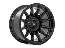 90 Series Wheel One-Piece Gloss Black 20x9 6x5.5 0mm Rough Country