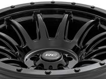 90 Series Wheel One-Piece Gloss Black 20x9 6x5.5 0mm Rough Country