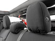 Seat Covers Bucket Seats W/Fold Down RR Armrest FR &amp;amp; RR 4DR Ford Bronco (21-25) Rough Country