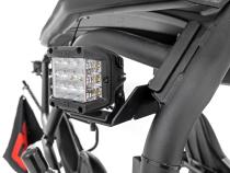 LED Light Rear Mount 2 Inch Black Pair Spot Kawasaki Teryx 4 1000/Teryx 800 Rough Country