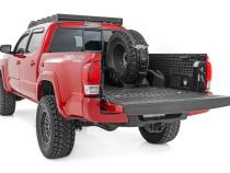 Bed Mount Spare Tire Carrier Universal Multiple Makes &amp;amp; Models (Chevy/Dodge/Ford/GMC/Ram) Rough Country