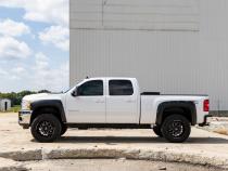 Pocket Fender Flares 6 Foot 7 Inch &amp;amp; 8 Foot Bed 16 Graystone Chevy Silverado 1500/2500HD/3500HD (07-14) Rough Country