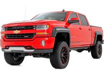 Pocket Fender Flares 6 Foot 7 Inch &amp;amp; 8 Foot Bed Chevy Silverado 1500 (14-18)/Silverado 2500 HD (15-19) Rough Country