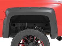 Pocket Fender Flares 6 Foot 7 Inch &amp;amp; 8 Foot Bed Chevy Silverado 1500 (14-18)/Silverado 2500 HD (15-19) Rough Country