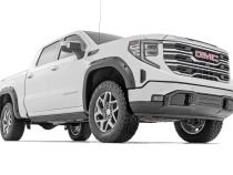Pocket Fender Flares GAN Silver Ice Metallic GMC Sierra 1500 (19-26) Rough Country
