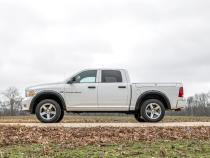 Pocket Fender Flares GW7 Bright White Ram 1500 2WD/4WD (2009-2018 &amp;amp; Classic) Rough Country