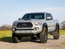 Pocket Fender Flares 1J9 Celestial Silver Metallic Toyota Tacoma (16-23) Rough Country