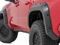 Pocket Fender Flares 1J9 Celestial Silver Metallic Toyota Tacoma (24-26) Rough Country