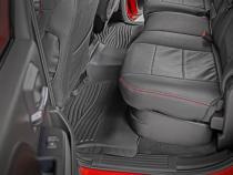Flex-Fit Floor Mats FR &amp;amp; RR FR Bucket Crew Silverado/Sierra 1500/2500HD/3500HD 2WD/4WD Rough Country