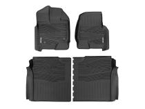 Flex-Fit Floor Mats FR &amp;amp; RR Ford F-150 (15-26)/F-150 Lightning (22-26)/Raptor (17-25) Rough Country